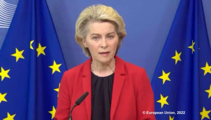 Ursula von der Leyen anunță că UE închide complet spațiul aerian pentru ruși. Russia Today și Sputnik vor fi interzise în UE